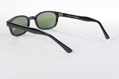 KD's 1 Pair Dark Green Motorcycle Old School Biker Sunglasses Shades 2126