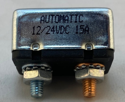Standard Motor Products 15 Amp 2 Stud 12 Volt Circuit Breaker for Harley