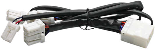 Custom Dynamics Quick Disconnect Tour Pak Harness fits 1997-2013 Harley Touring