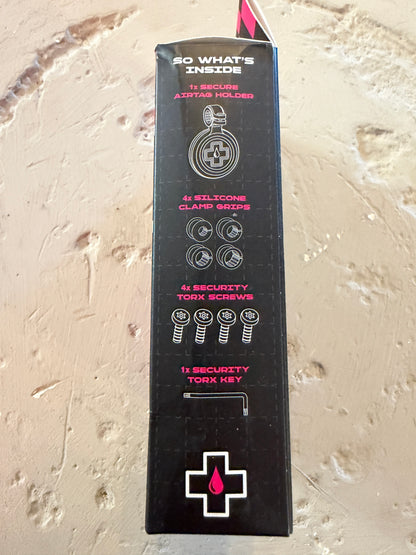 Muc-Off AirTag Holder Iphone Security for Luggage Helmet Motorcycle
