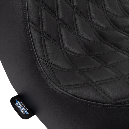 Drag Specialties Predator III Seat 2018-2025 Harley Softail Low Rider FLSB FLXR