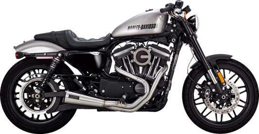 Vance & Hines 2-1 Stainless Steel Upsweep Exhaust 2004-13 Harley Sportster 27627