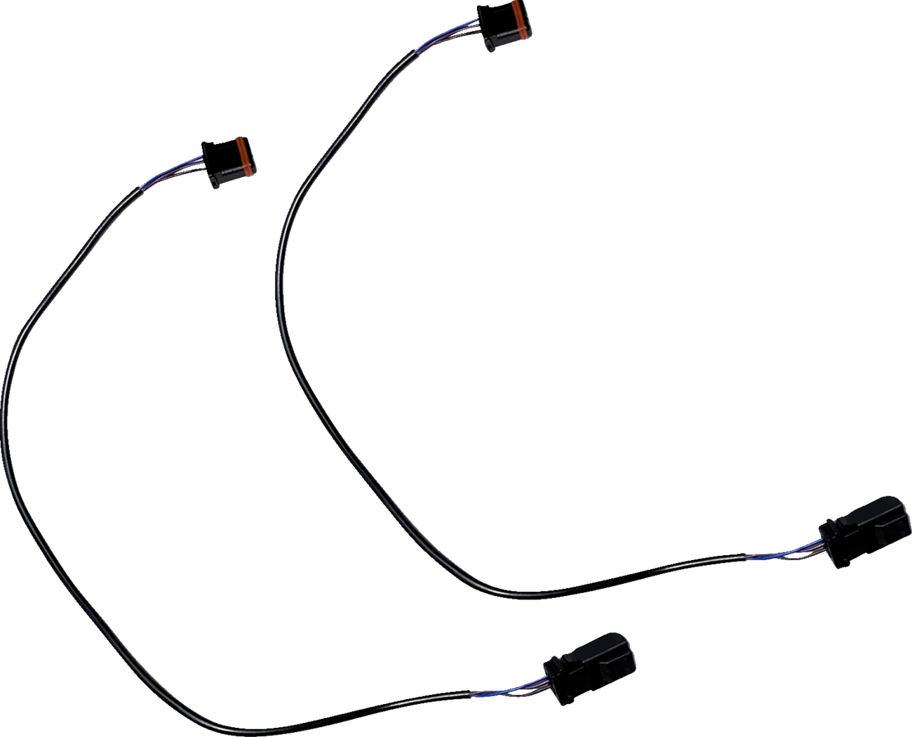Custom Dynamics Front Turn Signal 12" Extension Harness for 16-24 Harley Softail