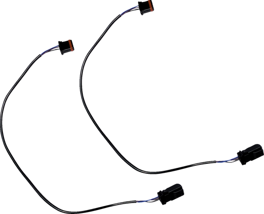 Custom Dynamics Front Turn Signal 12" Extension Harness for 16-24 Harley Softail