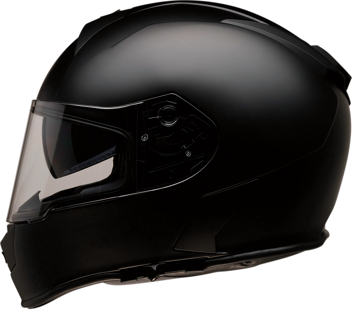 Z1R Warrant Unisex Flat Black Full Face Motorcycle Riding Street Racing Helmet