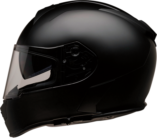 Z1R Warrant Unisex Flat Black Full Face Motorcycle Riding Street Racing Helmet