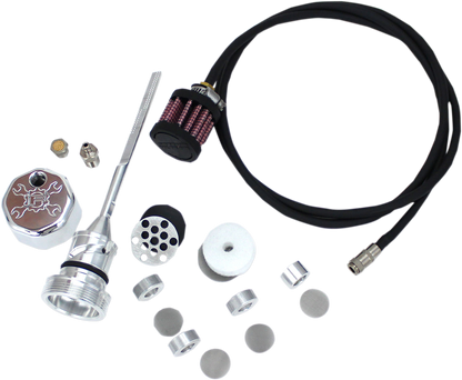 Feuling Vented Oil Dipstick Kit for 2018-2022 Harley Softail Models FXLR FLFB M8