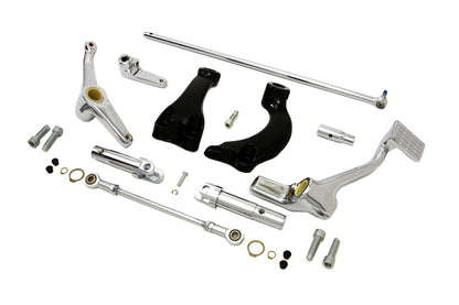 VTwin Chrome Forward Control Kit & Foot Pegs 2014-22 Harley Sportster XLN XLX XL