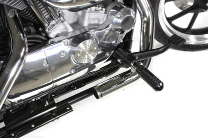 VTwin Black Forward Control Kit & Foot Pegs 2014-22 Harley Sportster XLN XLX XLL