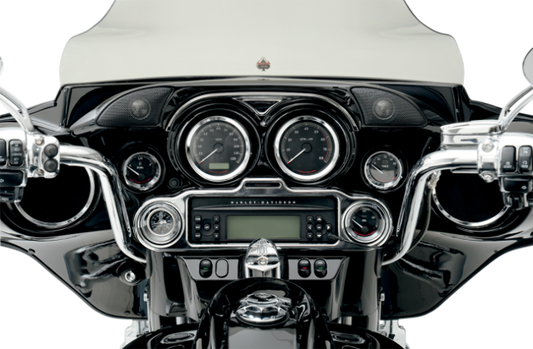 Drag Specialties Chrome Gauge Bezel 00-13 Harley Touring FLHT FLHX FLHTC FLHTX