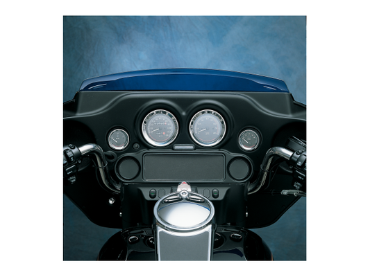 Drag Specialties Pair Of Chrome Speedo Bezels 96-99 Harley Touring FLHT FLHTC