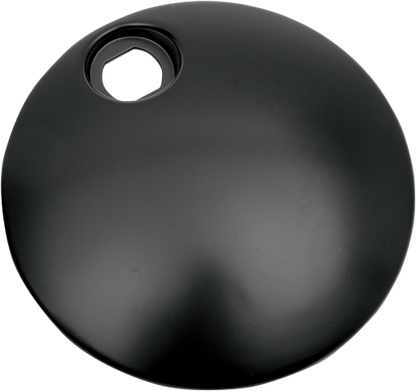 Drag Specialties Black Fuel Tank Console Door 2008-2024 Harley Touring FLHT FLTR