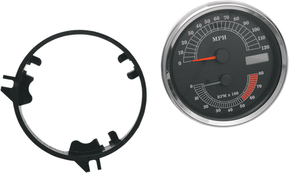 Drag Specialties MPH Speedo Speedometer Tach & Harness for 1996-1997 Harley Dyna
