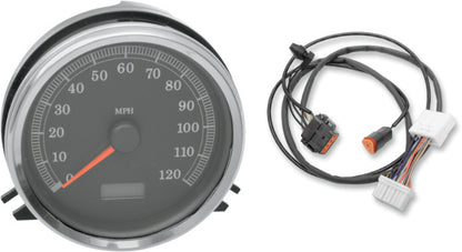 Drag Specialties KPH Speedo Speedometer & Harness 1996-1997 Harley Road King