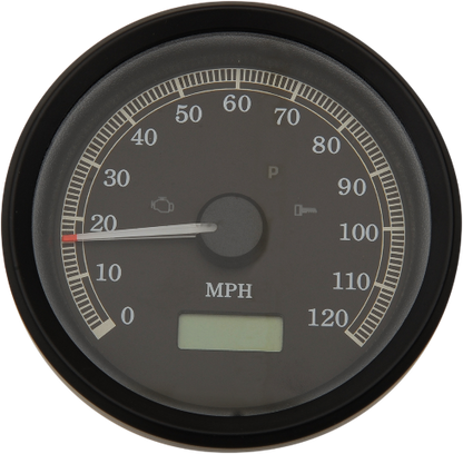 Drag Specialties Black Electronic Speedometer fits 1999-03 Harley Dyna FXDL XL