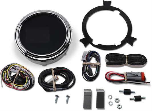 Dakota Digital MLX Chrome Speedometer for 99-03 Harley Dyna Touring Softail
