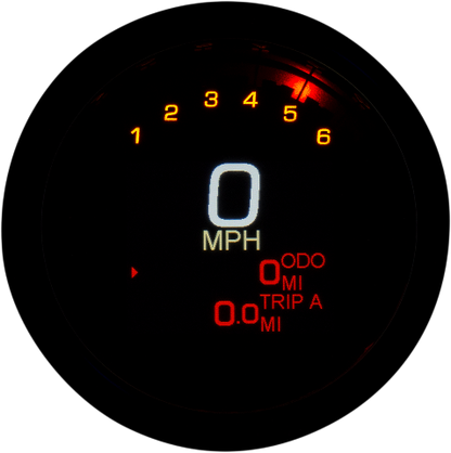 Dakota Digital MLX Black Speedometer fits 2004-2011 Harley Dyna Sportster FXDB