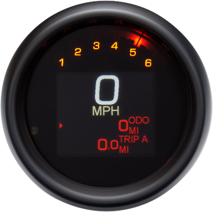 Dakota Digital MLX Black Speedometer fits 2011-2023 Harley Sportster Street Bob