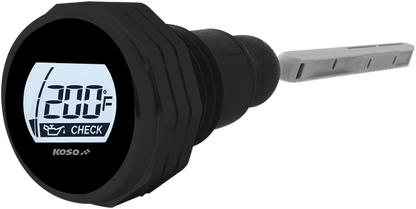 Koso Black Oil Temperature Dipstick for 07-16 Harley Touring FLHR FLHX FLTRU CVO