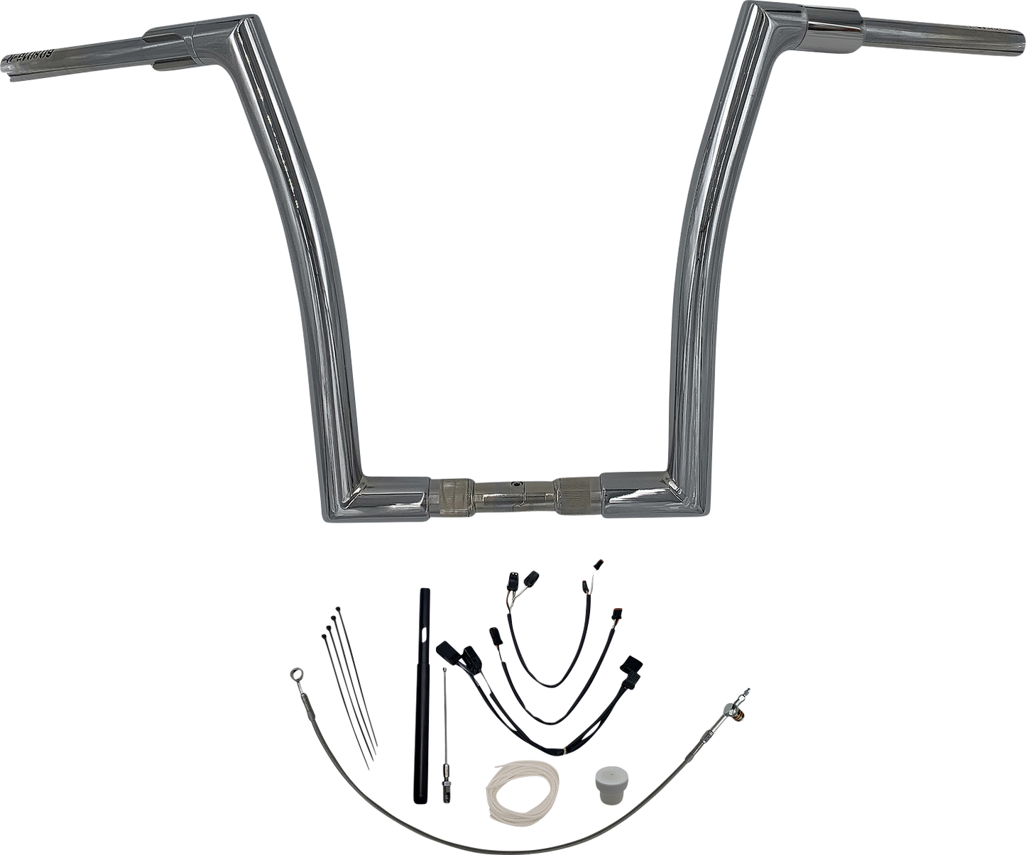 Fat Baggers EZ Install 16" Flat Top Handlebar Kit 2021-2022 Harley Road King FLH