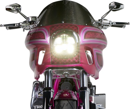 Custom Dynamics ProBeam 5 3/4" H4 LED Headlight 1984-2023 Harley Softail FXST