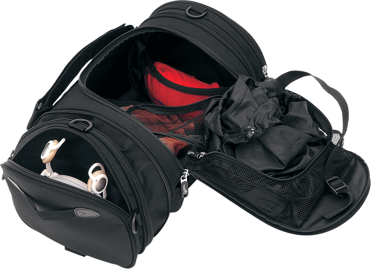 Saddlemen R1300LXE Motorcycle Deluxe Roll Bag Sissy Bar Luggage fits Harley