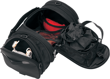 Saddlemen R1300LXE Motorcycle Deluxe Roll Bag Sissy Bar Luggage fits Harley