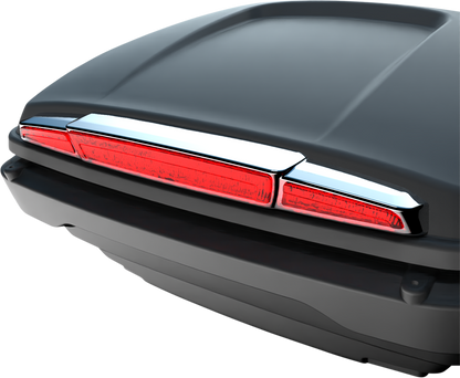 Ciro Streak Chrome Tour Pak Luggage LED Light 2014-2024 Harley Touring Models