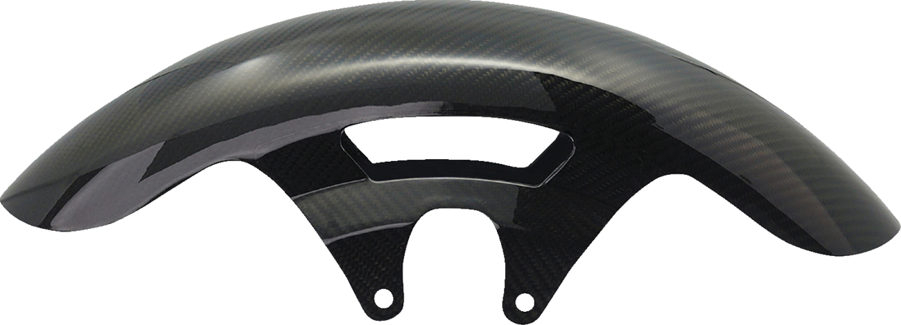 Arlen Ness 19" Carbon Fiber Cafe Front Fender for 1999-2013 Harley Touring