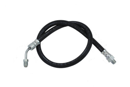 Vtwin Black Rubber 25 1/2" Rear Motorcycle Brake Hose fits 1979-1983 Harley FX