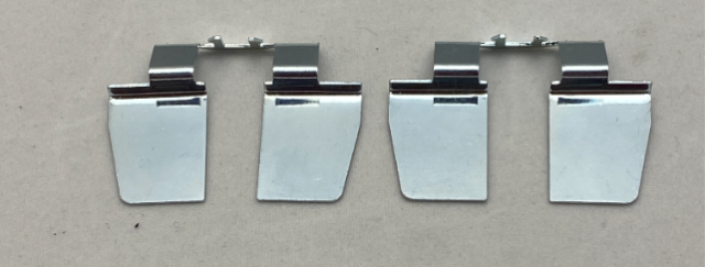 Vtwin Rear Brake Pad Vibration Shims fits 1982-1986 Harley Davidson FXR FX XL FL