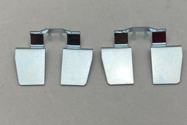 Vtwin Rear Brake Pad Vibration Shims fits 1982-1986 Harley Davidson FXR FX XL FL