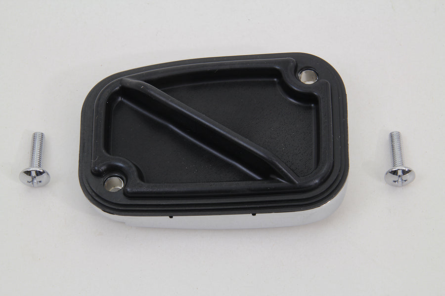VTwin Chrome Motorcycle Master Cylinder Cover Kit 2014-2016 Harley FLT Models