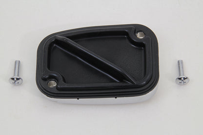 VTwin Chrome Motorcycle Master Cylinder Cover Kit 2014-2016 Harley FLT Models