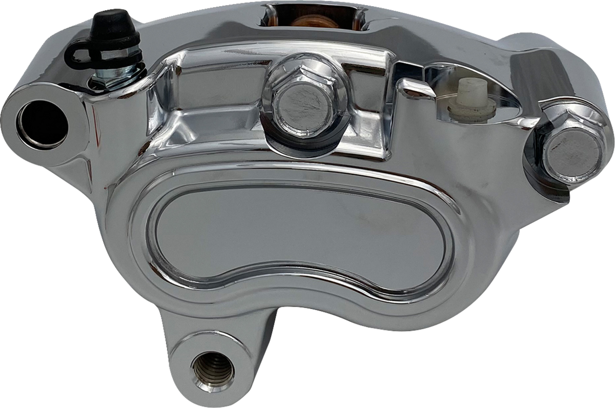 Drag Specialties Front Chrome Brake Caliper for 2008-2011 Harley Softail
