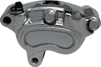 Drag Specialties Front Chrome Brake Caliper for 2008-2011 Harley Softail