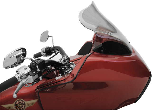 Klock Werks Tint 12" Flare Windshield for 1998-2013 Harley Davidson Road Glide
