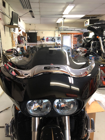 Klock Werks Tint 8" Flare Windshield fits 1998-13 Harley Touring Road Glide FLTR
