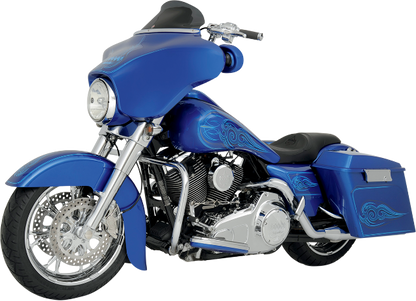 Klock Werks Dark Smoke 6.5" Flare Windshield for 1996-2013 Harley Touring Models