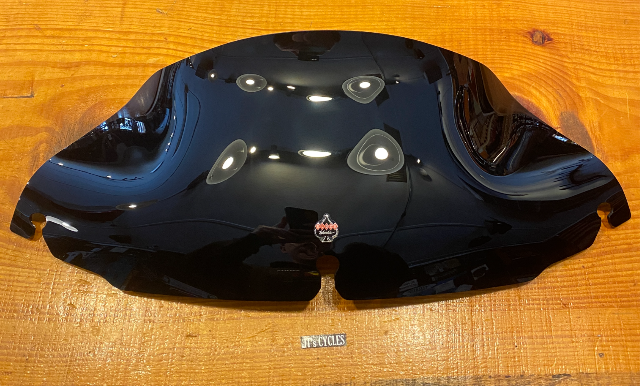 Klock Werks Black Flare 6.5" Windshield 1996-2013 Harley Touring FLHT FLHX