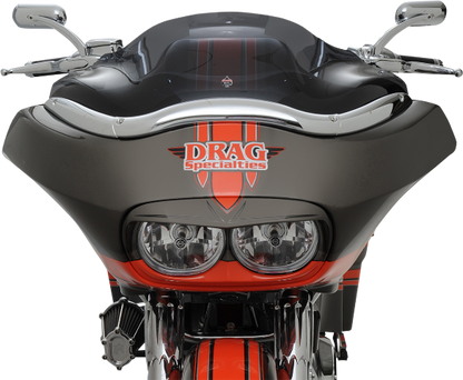 Klock Werks Dark Smoke 8" Flare Fairing Windshield for 1998-13 Road Glide Models