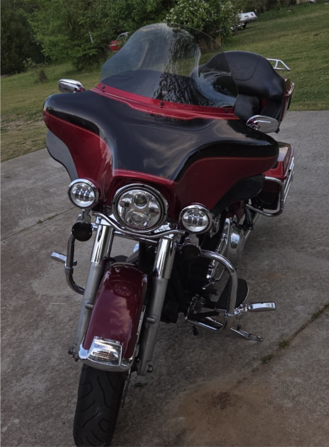 Klock Werks Tint 11.5 Flare Fairing Windshield for 1996-13 Harley Touring Models