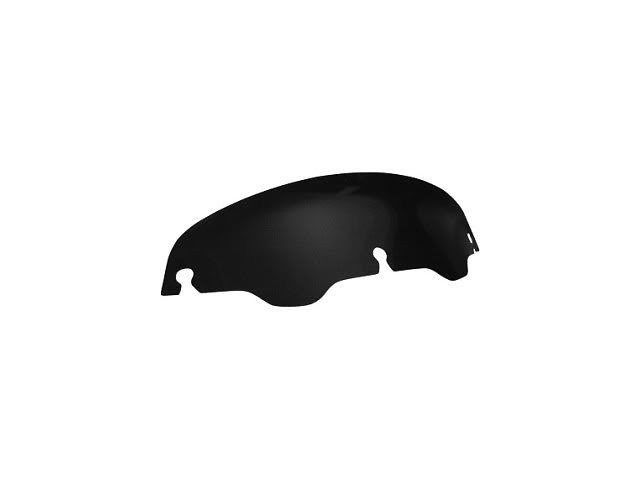Wind Vest 4" Black Windshield Flip Up Lip 96-13 Harley Davidson Touring Flhx