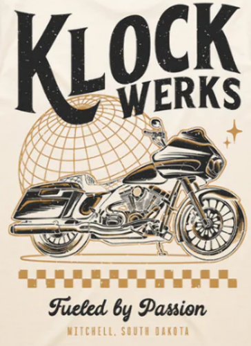 Klock Werks Flare 6.5" Dark Smoke Windshield for 2014-2025 Harley Touring Models