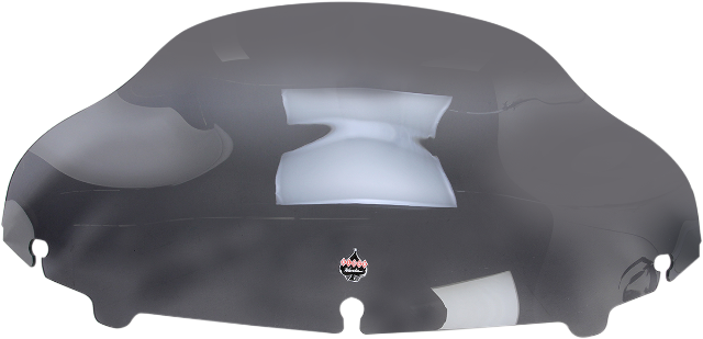 Klock Werks Flare 6.5" Dark Smoke Windshield for 2014-2025 Harley Touring Models