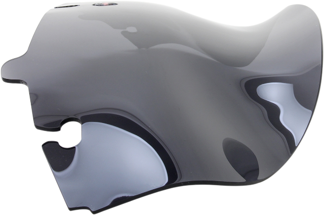 Klock Werks Flare 6.5" Dark Smoke Windshield for 2014-2025 Harley Touring Models