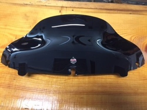 Klock Werks Flare Black 6.5" Windshield fits 2014-2025 Harley Touring FLHT FLHX