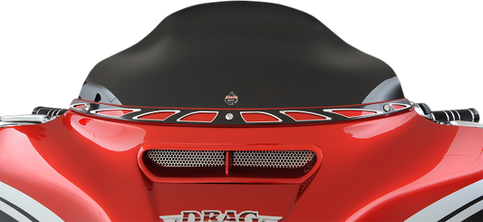 Klock Werks Flare Black 6.5" Windshield fits 2014-2025 Harley Touring FLHT FLHX