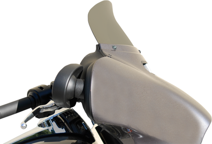 Wind Vest 7" Dark Smoke Motorcycle Windshield 14-19 Harley Touring Bagger FLHTCU