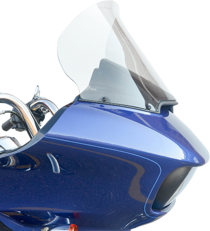 Klock Werks Pro-Touring 15" Flare Clear Windshield for 2015-23 Harley Road Glide
